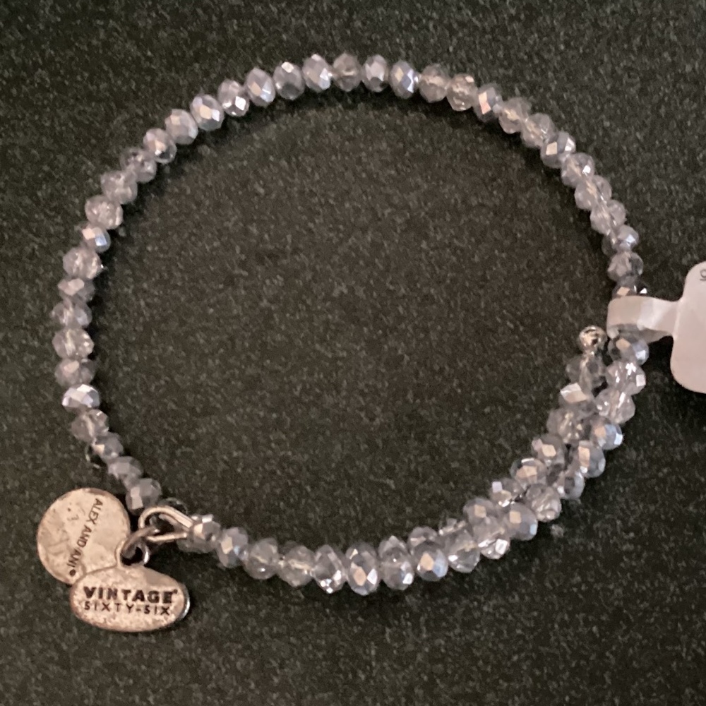 Alex and Ani Expandable Wire Bracelet Brilliance Wrap, Starlight, RS NWT